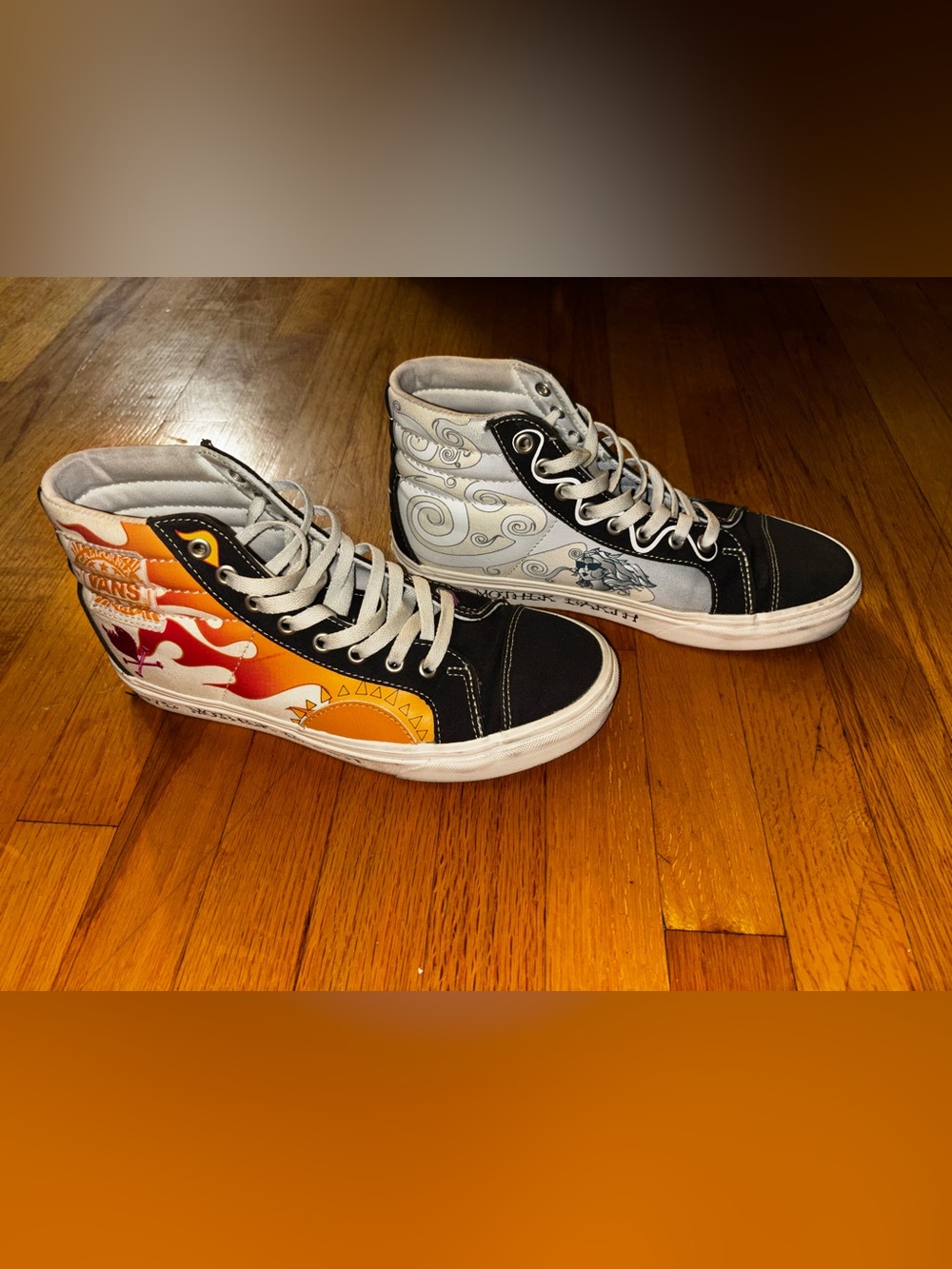 VANS Mother Earth High Top Multicolor Casual Sneaker 7.5 M / 9 W